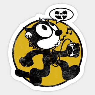 Félix cat wutang Sticker